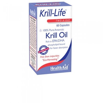 HEALTH AID Krill-Life Krill Oil 60 Κάψουλες